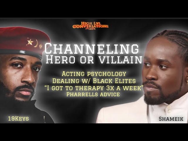 Channeling : Dark Side of Acting, Industry Truth, Pharrell advice, Therapy ", Shameik Moore #19keys