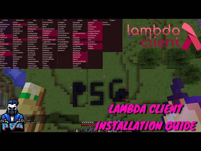 HOW TO INSTALL LAMBDA CLIENT FOR ANARCHY SERVERS | 6B6T TUTORIALS VIDEO | PRIYANSH SINGH GAMING