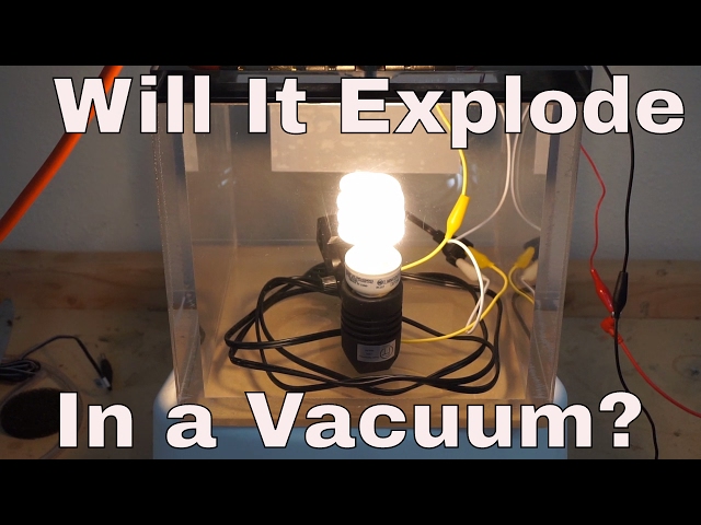 What Happens If You Turn On A Lightbulb In A Vacuum Chamber