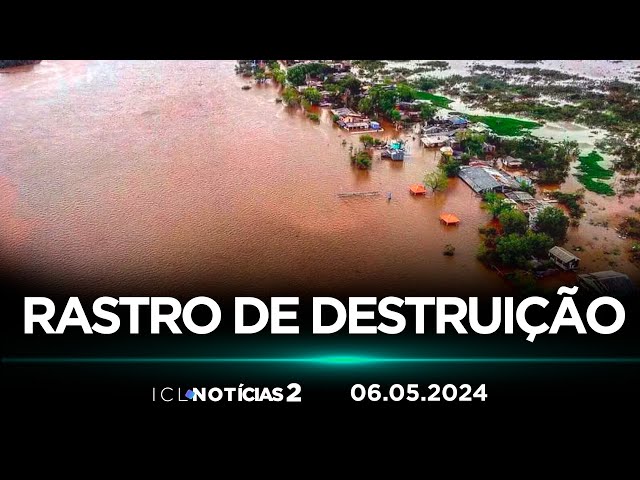 ICL NOTÍCIAS 2 - 06/05/24 - ICL REPORTA AO VIVO DE CANOAS NO RIO GRANDE DO SUL