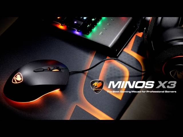 COUGAR MINOS X3 - The Best Gaming Mouse for Professional Gamers