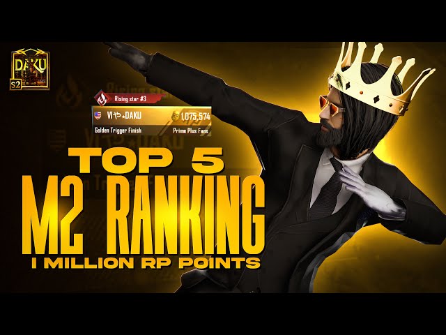 RP | M2 RANKING | TOP 5 | 1 MILLION😱POINT | VIP DAKU💸