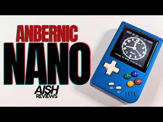 Anbernic RG Nano In-depth Review: A Mighty Tiny (NEW OS Update!)