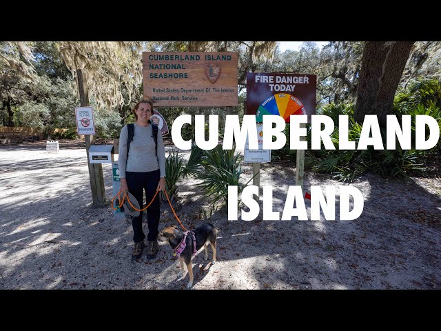 A WINDY Day Exploring and Learning about Cumberland Island (cruising from St Marys Georgia)