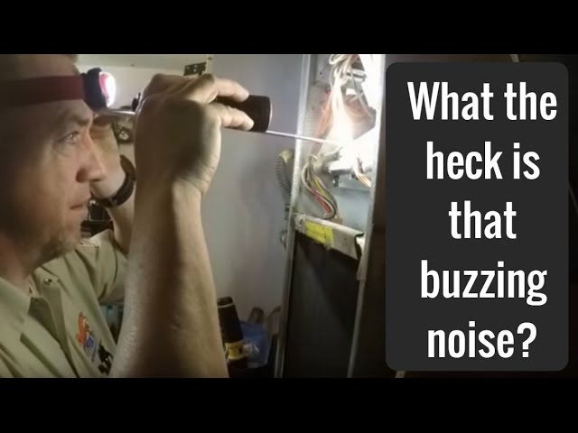 Furnace in garage making loud buzzing noise in Sacramento