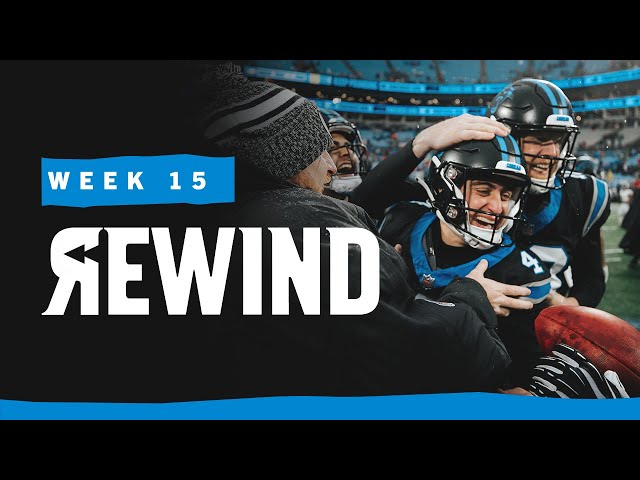 Rewind: Week 15 vs. Atlanta | Carolina Panthers Get a Walk-Off Win!