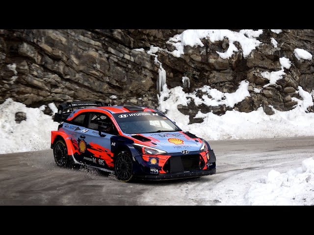 Rallye Monte Carlo WRC 2021 Tests Day Dani Sordo Hyundai I20 Coupé WRC by Ouhla Lui