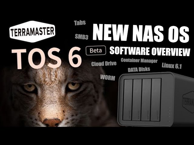 Terramaster TOS 6 Beta NAS Software - What's New? LOTS
