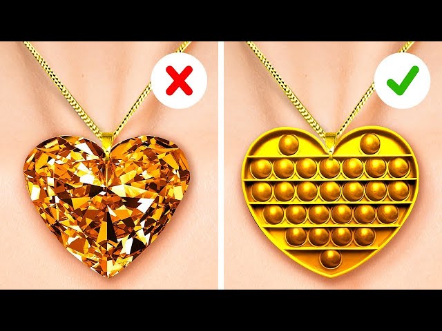 INCREDIBLE DIY JEWELRY HACKS || Cheap Yet Beautiful Handmade Crafts With 3D Pen By 123 GO Like!