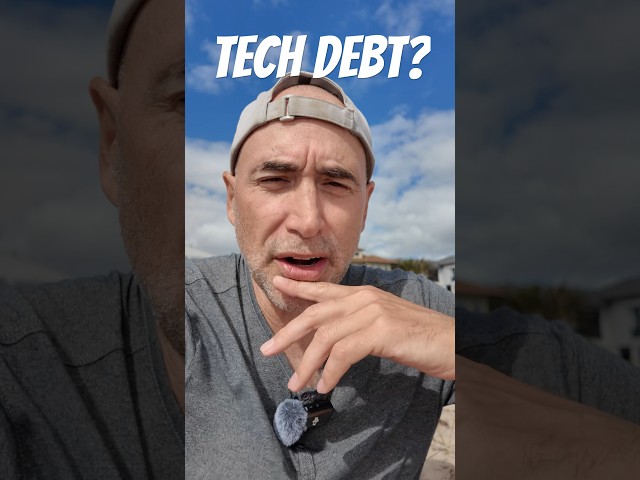 What is Tech Debt? #softwareengineering #unclestef #development