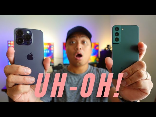 iPhone 14 Pro vs Samsung Galaxy S22 speed test! 🔥 (A16 Bionic vs Snapdragon 8 Gen 1)