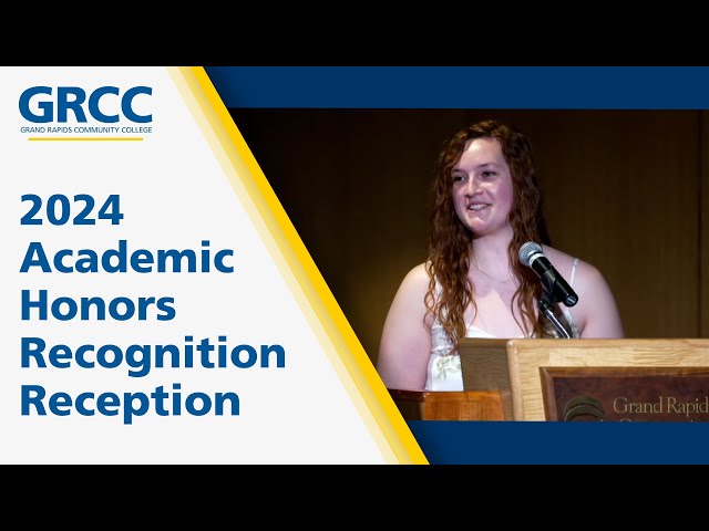 Academic Honors Recognition Reception 2024