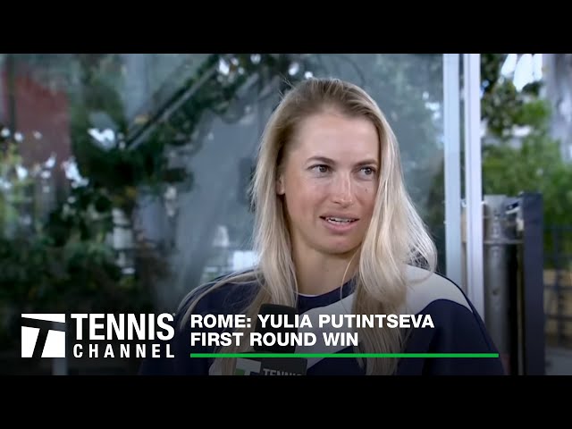 Yulia Putintseva Enjoying Italy | 2024 Rome First Round