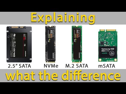 Explaining the Difference Between SSD NVMe and M2 SATA and mSATA