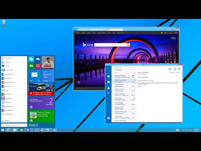 Posible Lanzamiento De Windows 9 En Octubre De 2014 // El Menú De Inicio De Vuelta!
