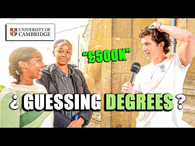 Guessing Degrees at Cambridge University