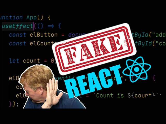 Stop Writing Fake React Code