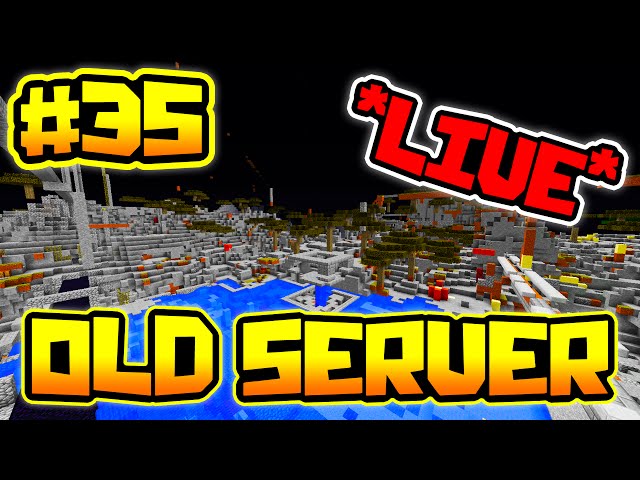 THE OLDEST SERVER IN MINECRAFT LIVE