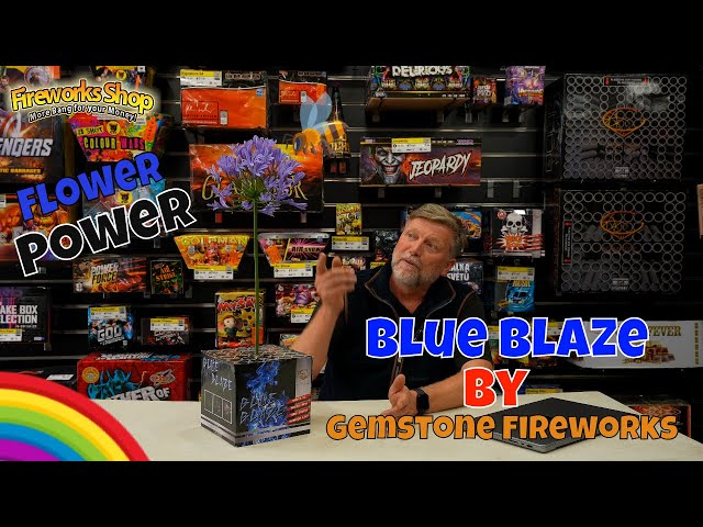 Blue Blaze by Gemstone Fireworks