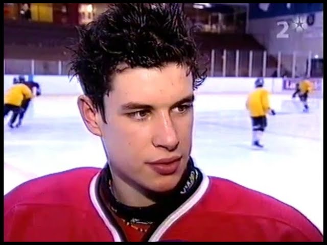 Sidney Crosby, 16, inför JVM 2003