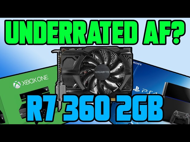 Console experience for $40? | Testing R7 360 in 2022! (10 games benchmarked)