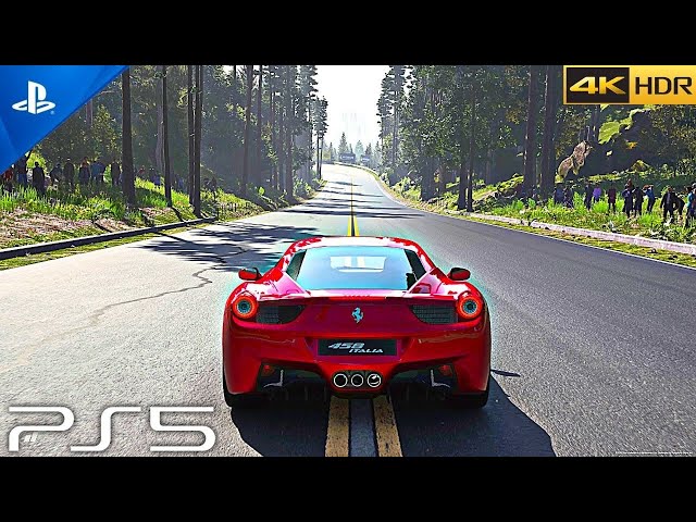 (PS5) Gran Turismo 7 IS BEAUTIFUL - Ferrari 458 Italia Gameplay | Realistic Graphics [4K HDR 60FPS]