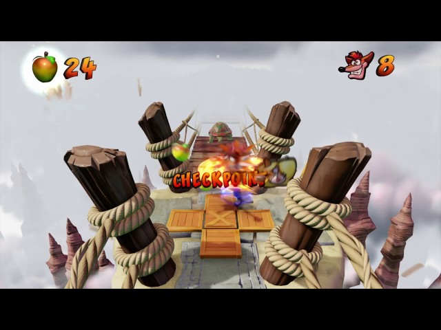 Crash Bandicoot N. Sane Trilogy - Crash 1 - The High Road (Walkthrough, Easiest way to beat this)