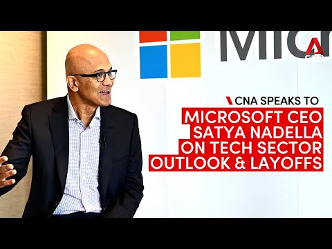Microsoft CEO Satya Nadella on the tech industry's outlook and layoffs