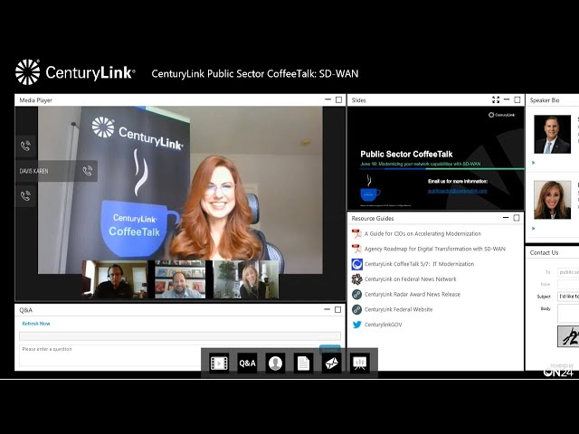 CoffeeTalk: Modernizing your network capabilities with SD-WAN