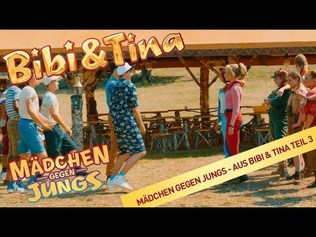 BIBI & TINA  " Jungs gegen Mädchen - MÄDCHEN GEGEN JUNGS - Das offizielle Video!