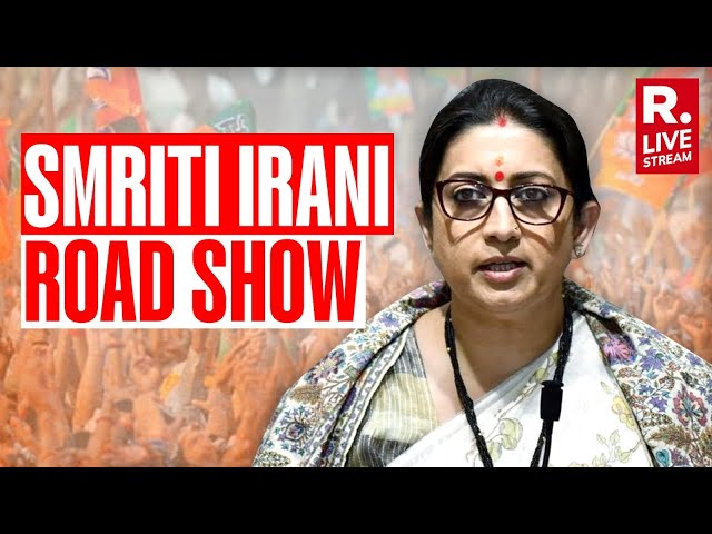 Smriti Irani Road Show Live  From Wayanad | Lok Sabha Elections | Elections 2024 | Republic World