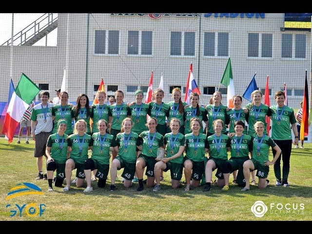 Irish Womens Ultimate Team European Champions 2019