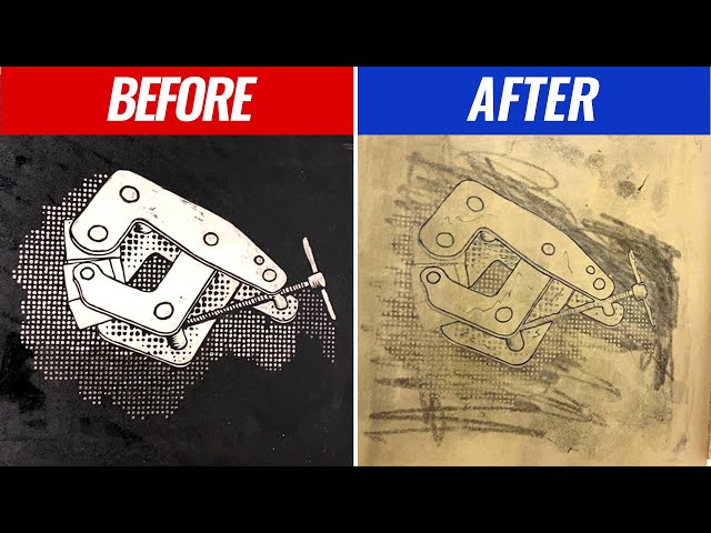 How to easily copy a drawing to multiple linocut blocks!