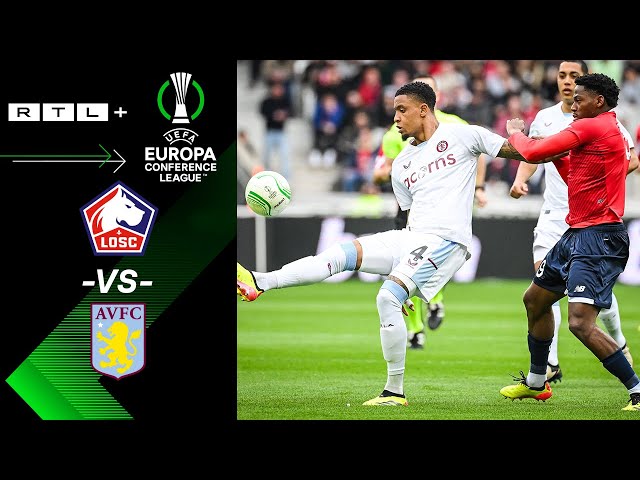 OSC Lille vs. Aston Villa FC – Highlights & Tore | UEFA Europa Conference League