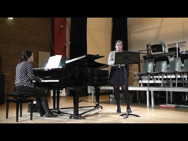 Sophia's rehearsal Concerto in F minor, Weber