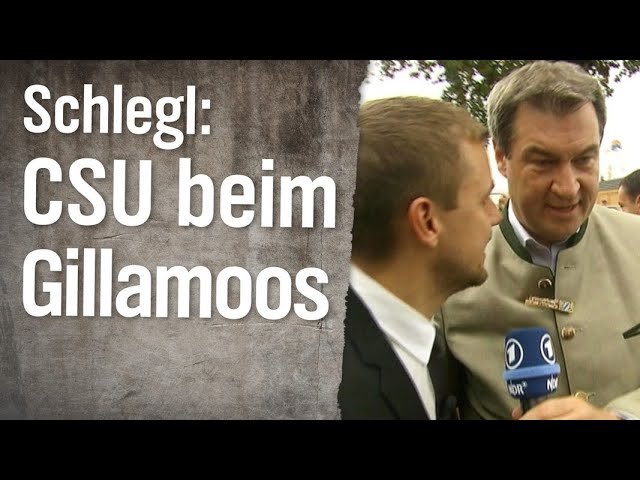 Schlegl in Aktion: CSU beim Gillamoos | extra 3 | NDR