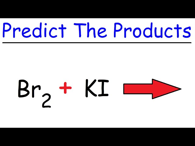 Predicting Products of Single Replacement Reactions