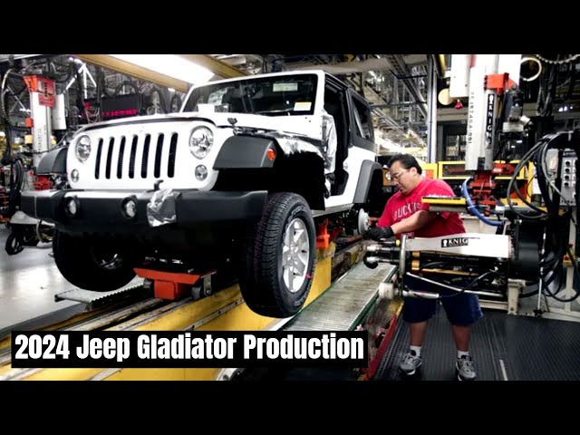 New 2024 Jeep Gladiator Production Starts at Toledo Assembly Plant