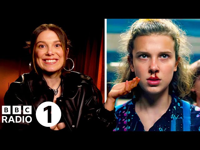 "It’s giving ick!" 😂 Millie Bobby Brown on nosebleeds, Damsel and her go-to face to ruin a photo