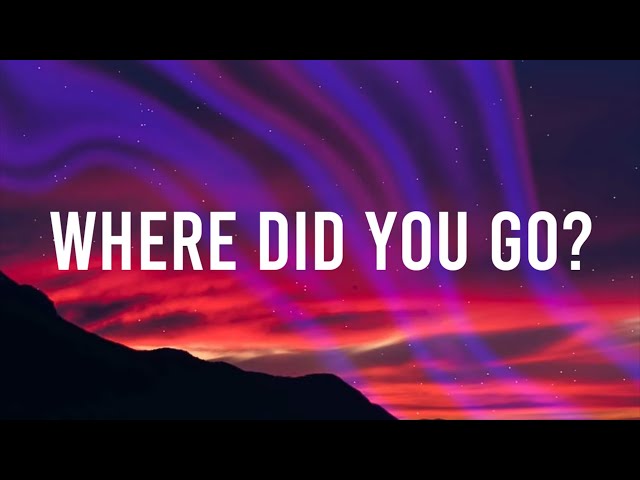 Jax Jones & MNEK - Where Did You Go? (Lyrics)