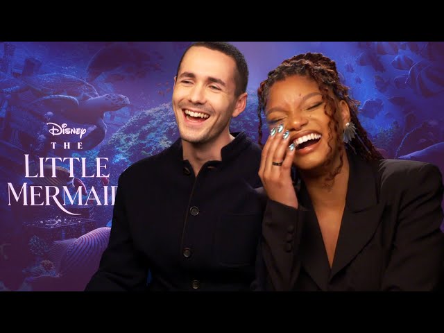 HALLE BAILEY DOESN'T KNOW BRITISH SLANG! | The Little Mermaid