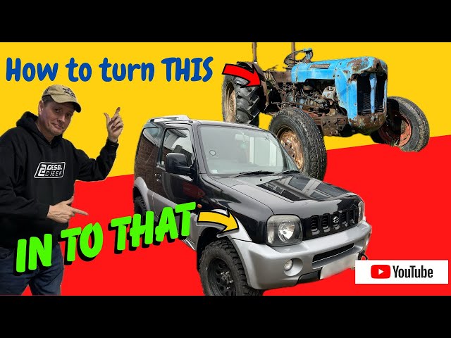 HOW TO TURN A TRACTOR INTO A JEEP