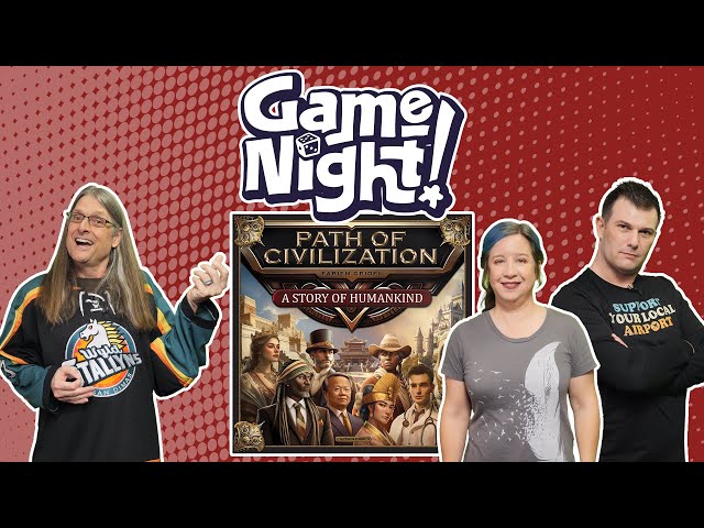Path of Civilization - GameNight! Se11 Ep47 - How to Play and Playthrough