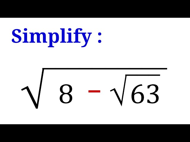 Simplify, 90% of the students don't know this trick!