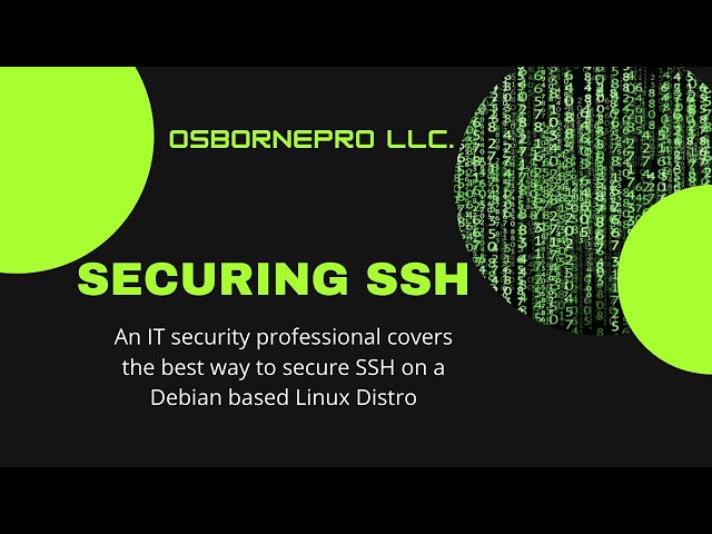 Securing SSH [OpenSSH Linux]