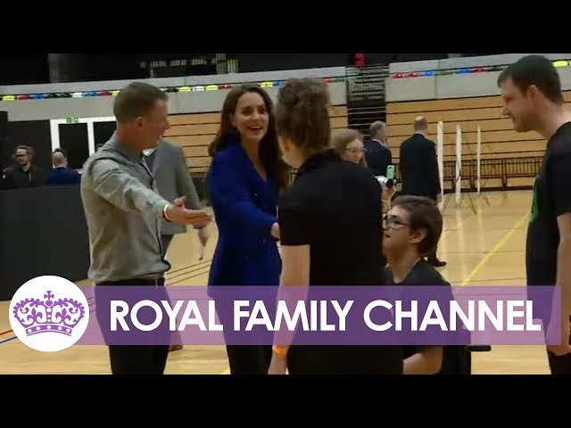 ROYAL LIVE: William and Kate Get Sporty at Olympic Park