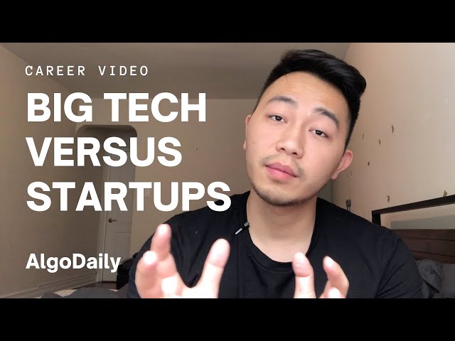 Big Tech vs. Startups for Software Engineers