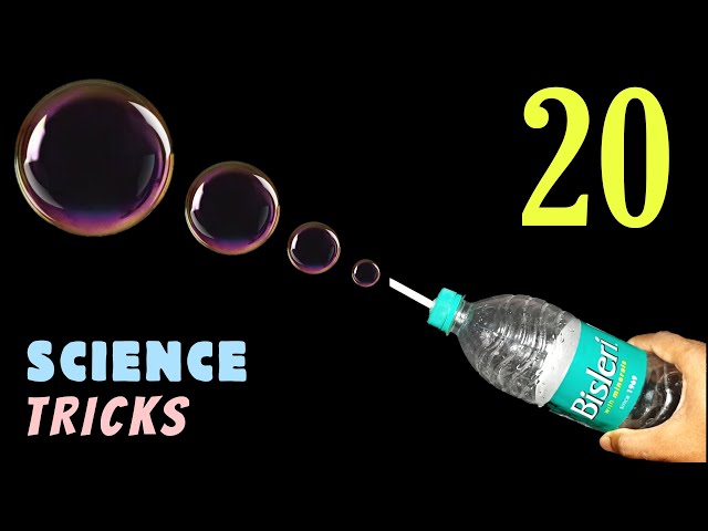 20 AMAZING SCIENCE EXPERIMENTS Compilation At Home