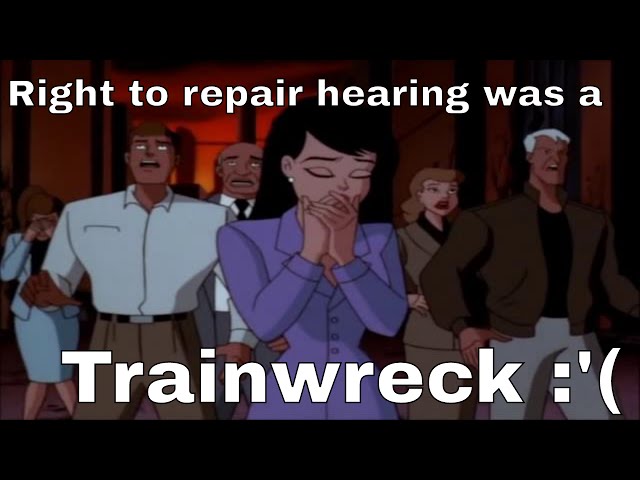 Right To Repair Hearing At Nebraska State Legislature(edited, commentary)