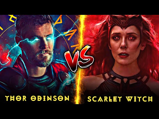 Thor Vs Scarlett Witch : Who will win ? ( Explained in Hindi )